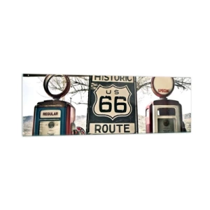 Obraz na skle - Americká retro cesta - 160x50 cm