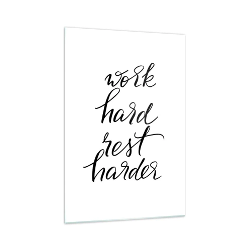 Obraz na skle - Životní rovnováha - 70x100 cm