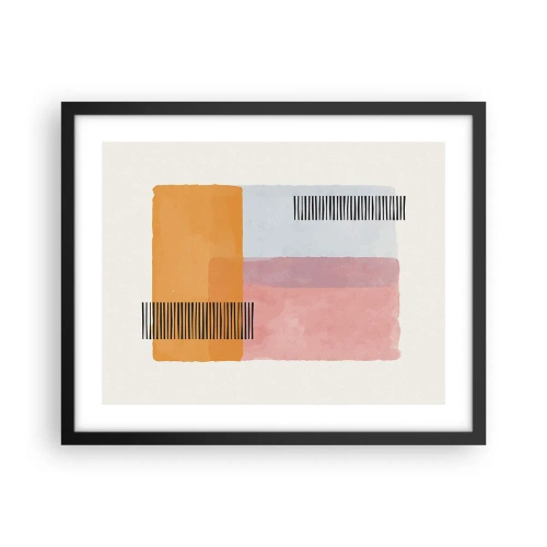 Plakát v černém rámu - Z rohu do rohu - 50x40 cm