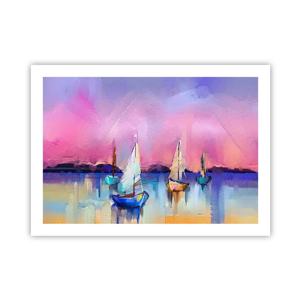 Plakát - Směr: široké vody - 70x50 cm
