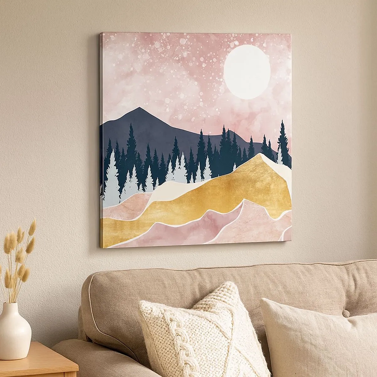 Obraz na plátně - Noční hlídka - 30x30 cm