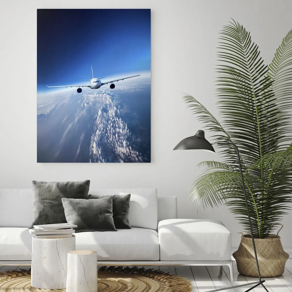 Obraz na skle - Letím protože chci - 50x70 cm