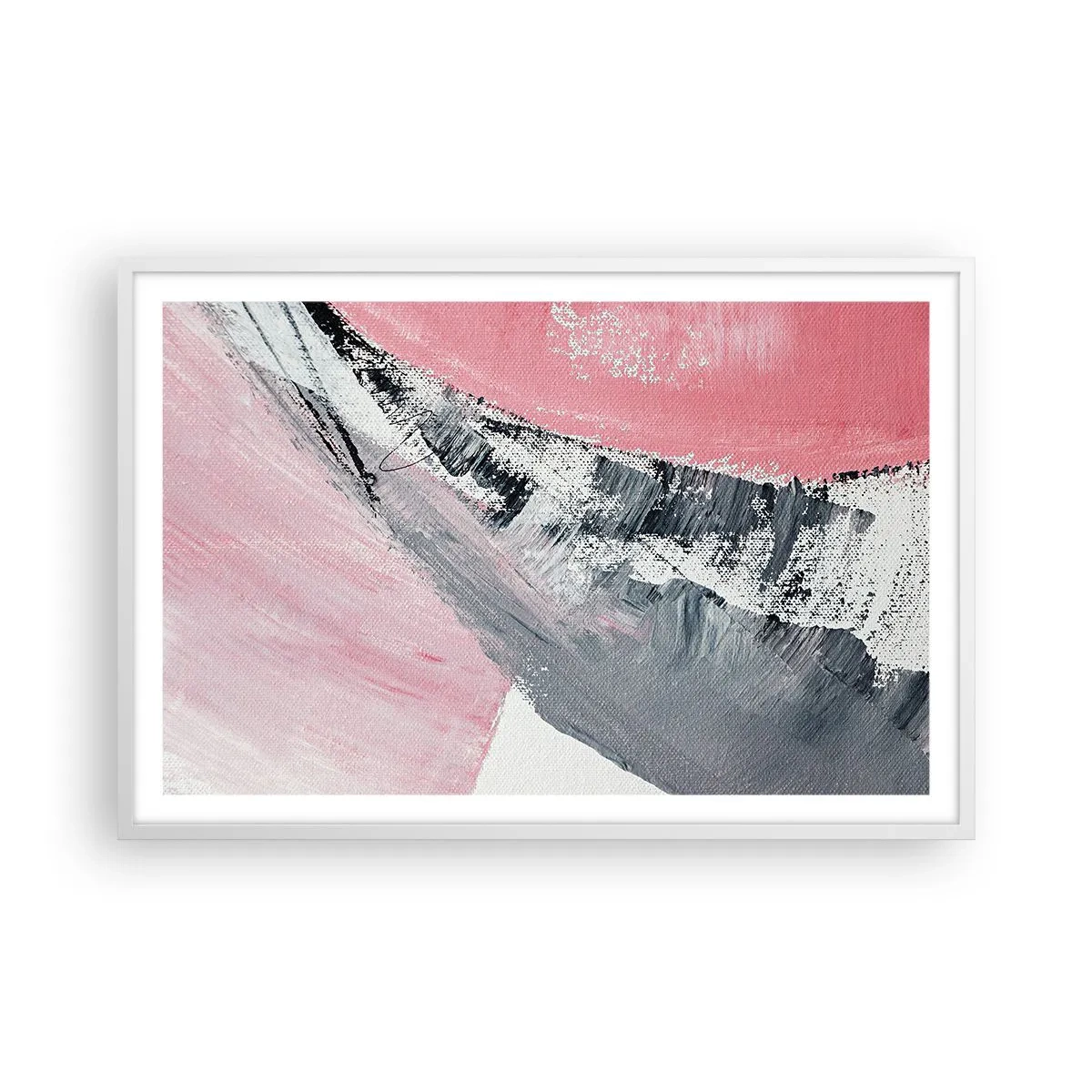 Plakát v bílém rámu - Sladěná kompozice - 91x61 cm