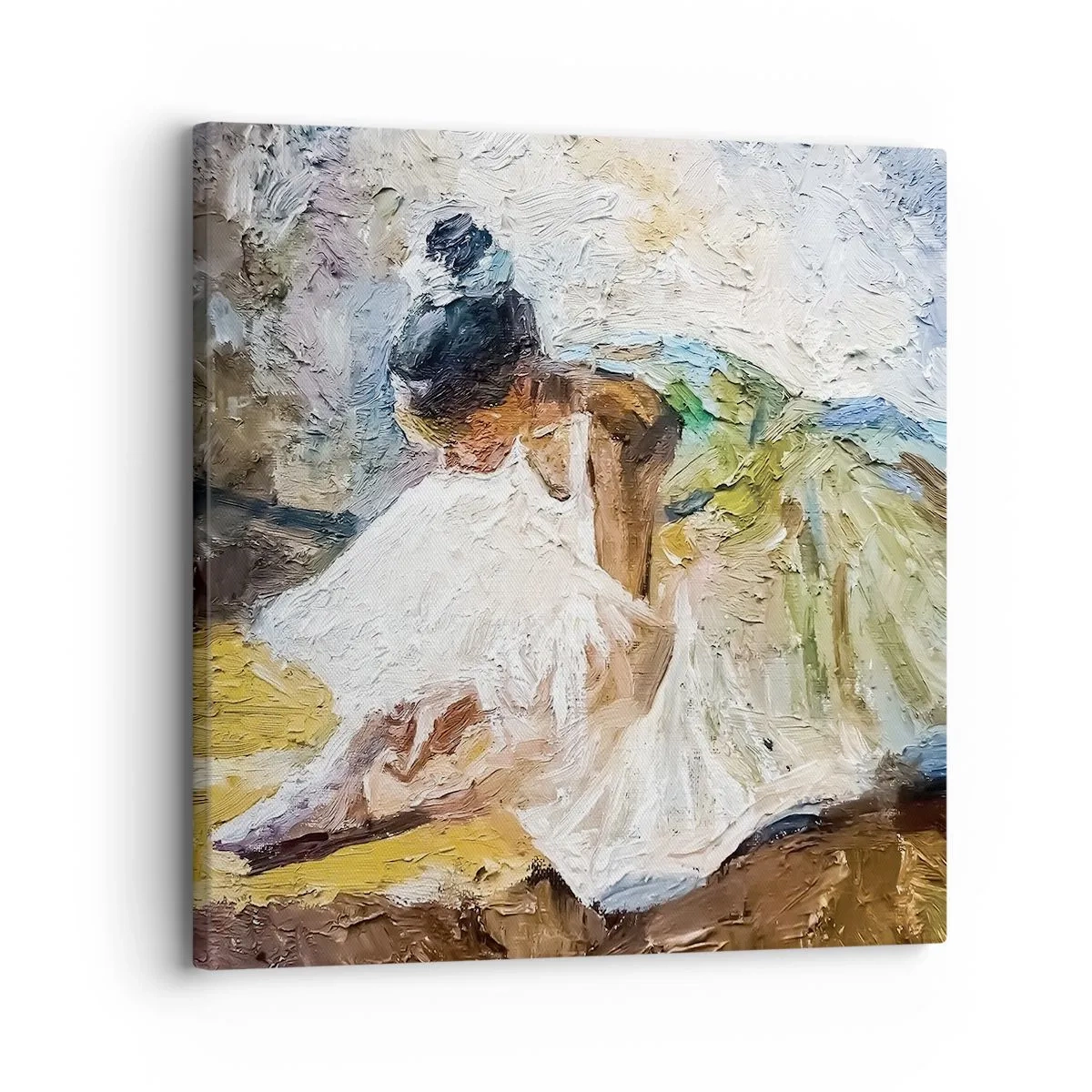 Obraz na plátně - Z Degasova obrazu - 30x30 cm