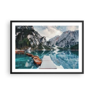 Plakát v černém rámu - Ukážeme vám krásu - 70x50 cm