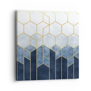 Obraz na plátně - Kompozice v synkopickém rytmu - 40x40 cm