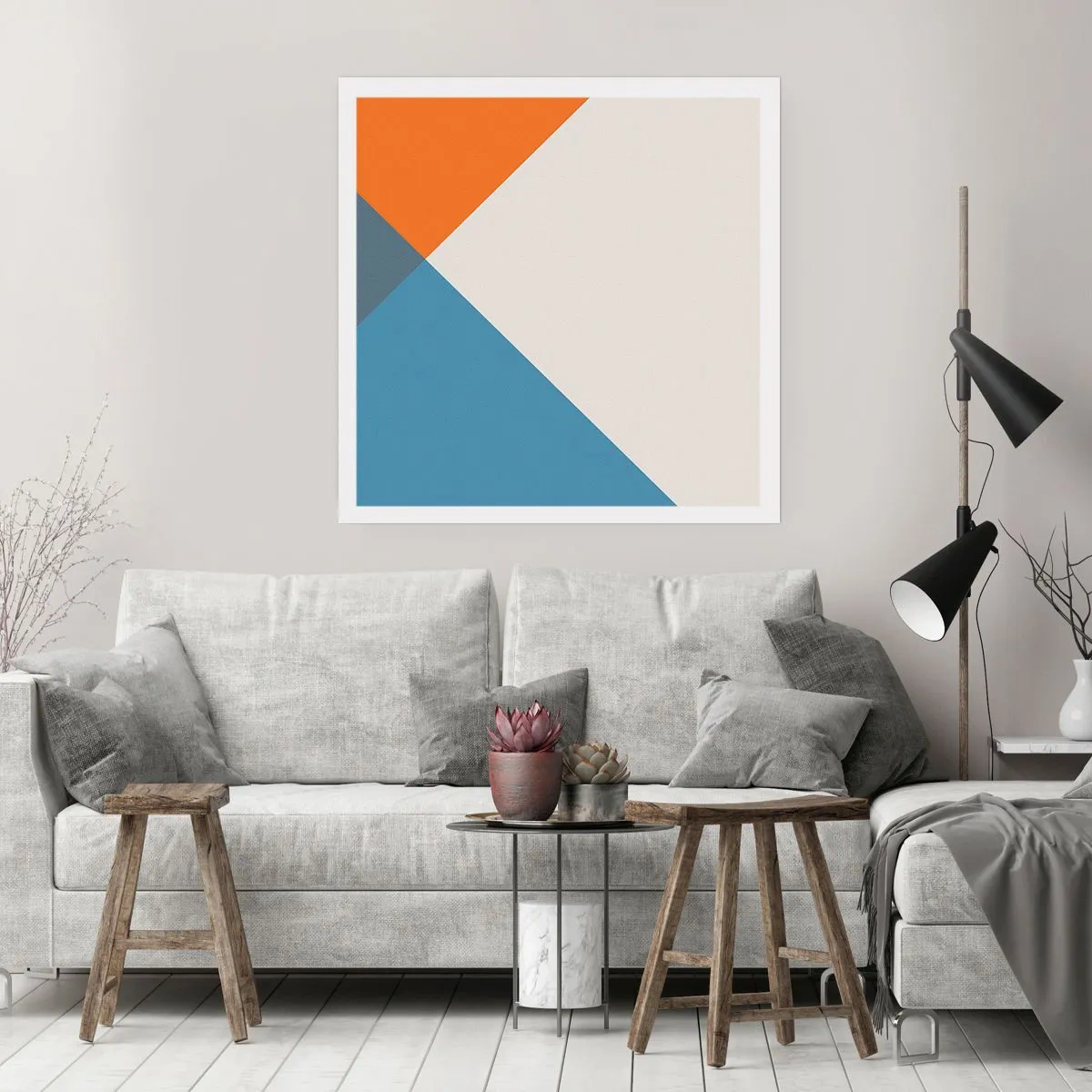 Plakát - Pod úhlem… - 50x50 cm