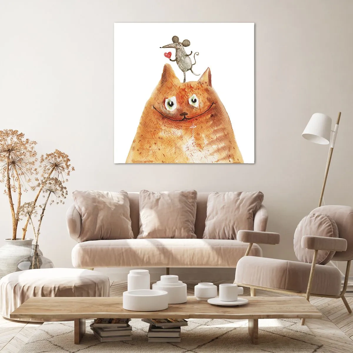 Obraz na plátně - Paradoxy lásky - 50x50 cm