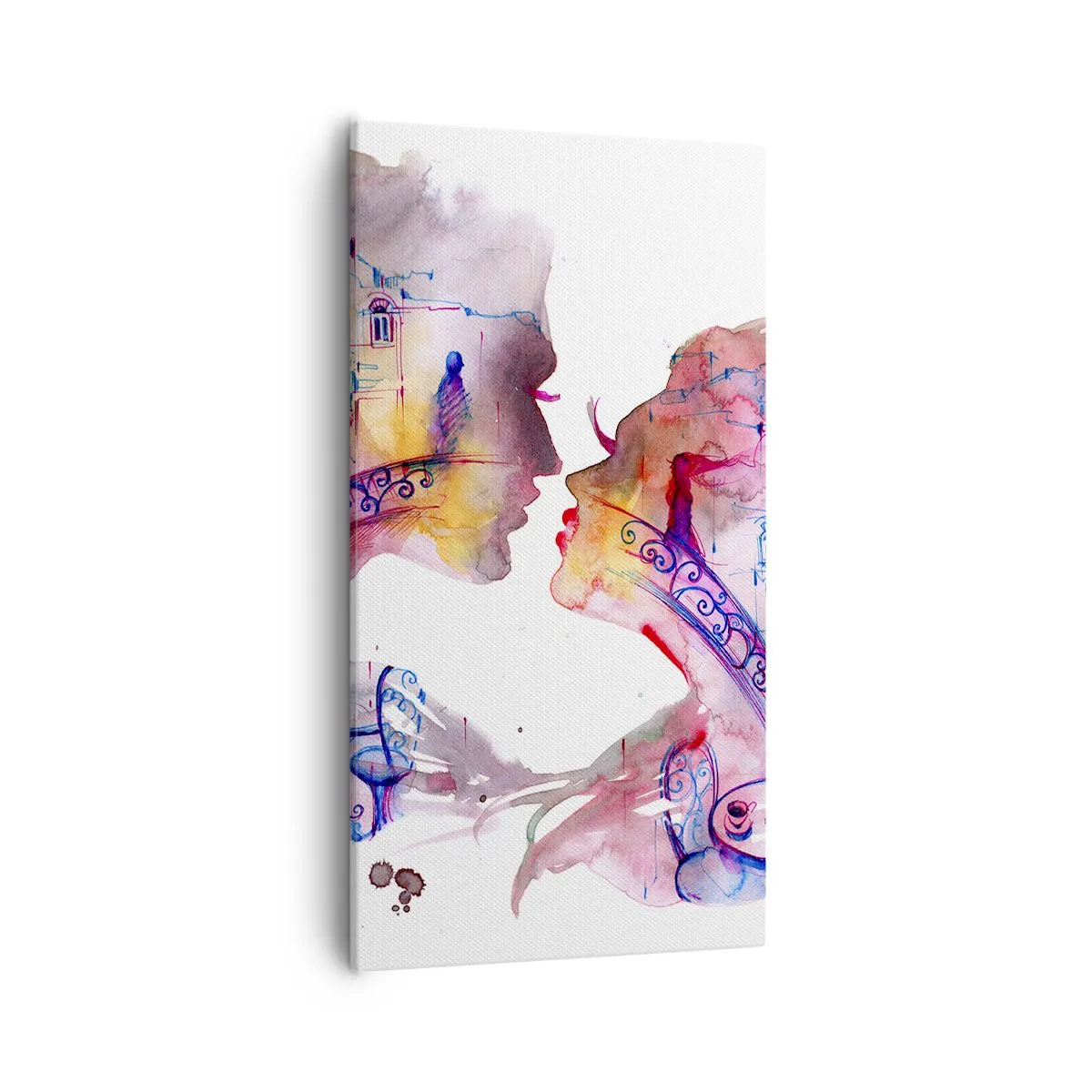 Obraz na plátně - Tajemný most vzdychání - 55x100 cm