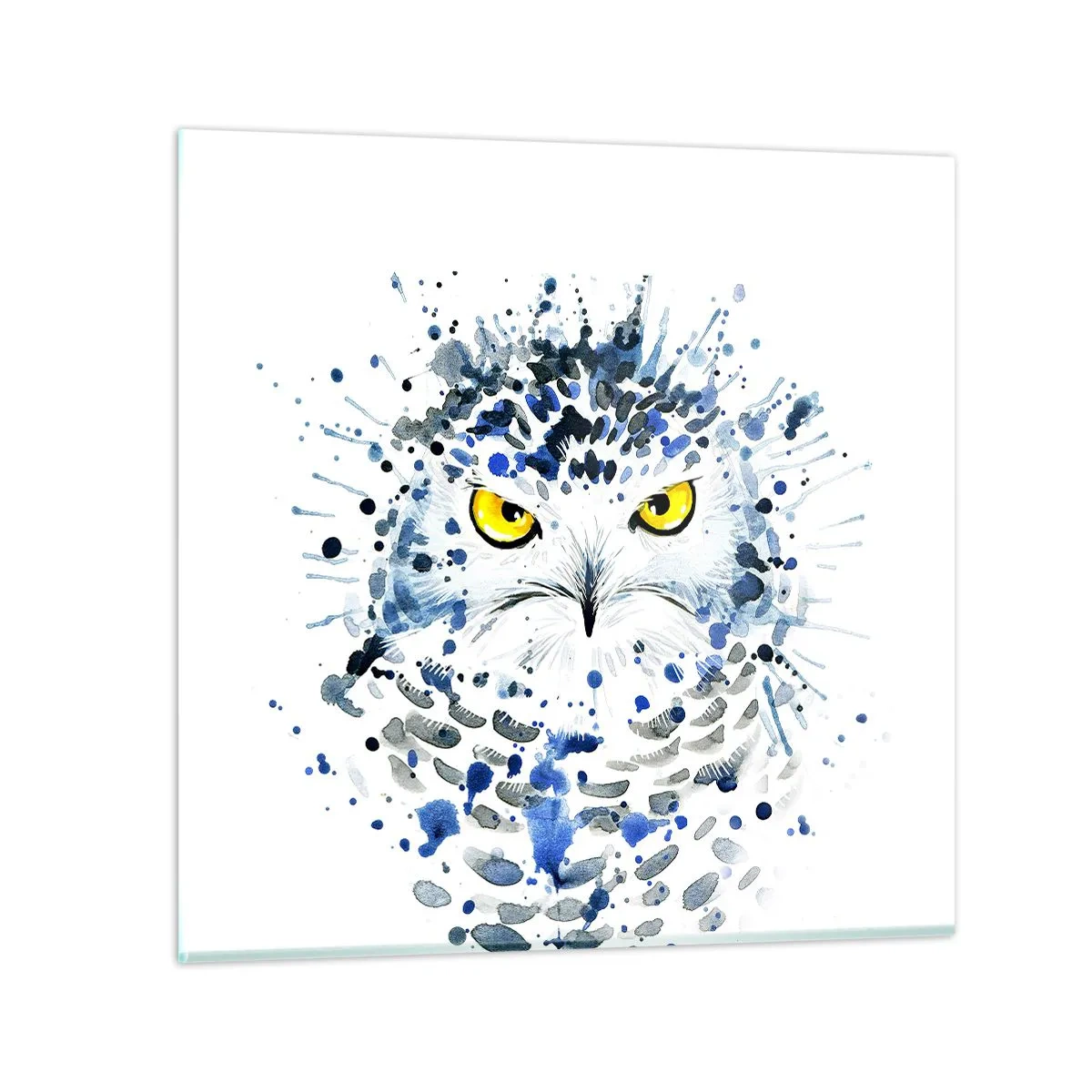 Obraz na skle - Přímo do očí - 50x50 cm