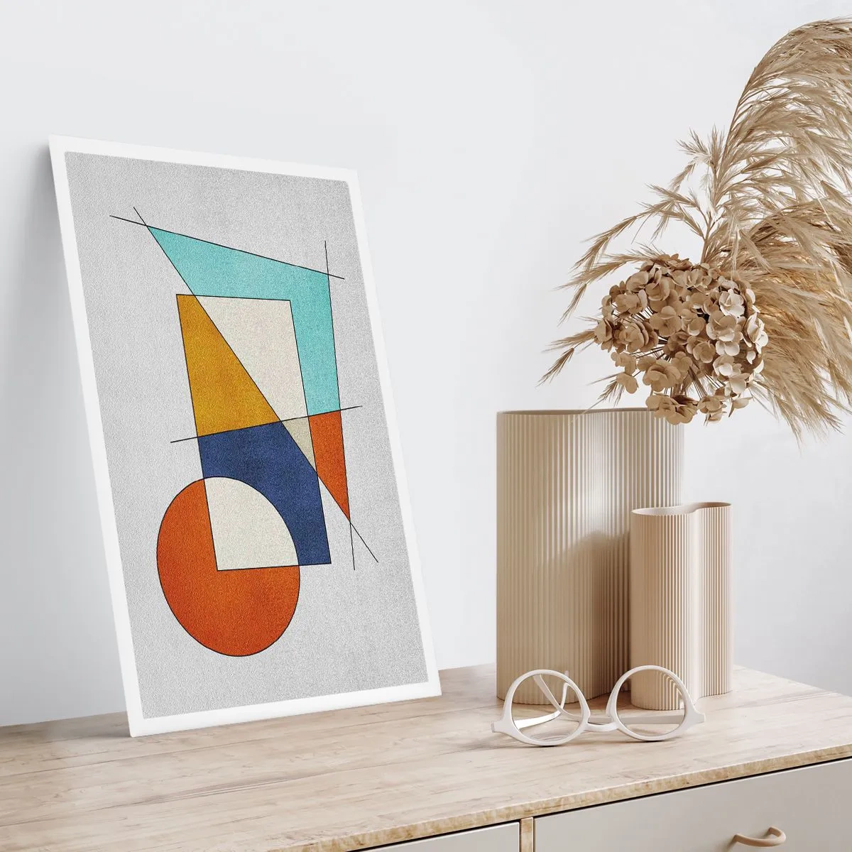 Plakát - Abstrakce: modernistická zábava - 40x50 cm