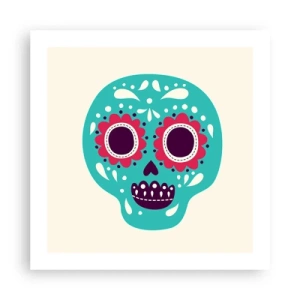 Plakát - Život – zábava až do smrti - 50x50 cm