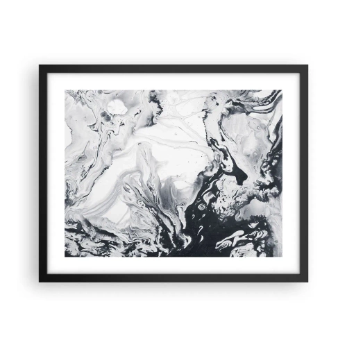 Plakát v černém rámu - Zemské nitro - 50x40 cm