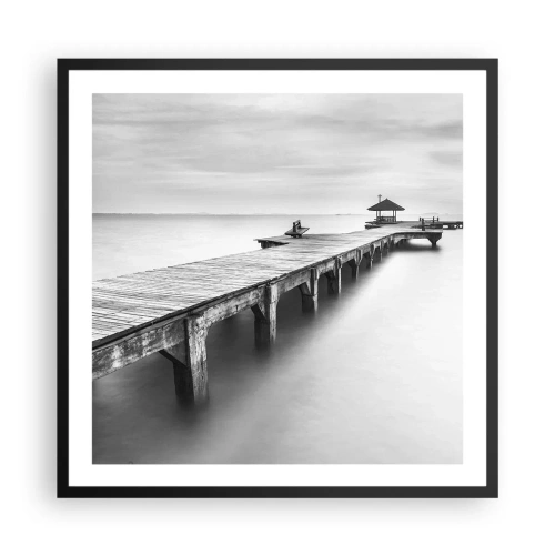 Plakát v černém rámu - Daleko od nás - 60x60 cm