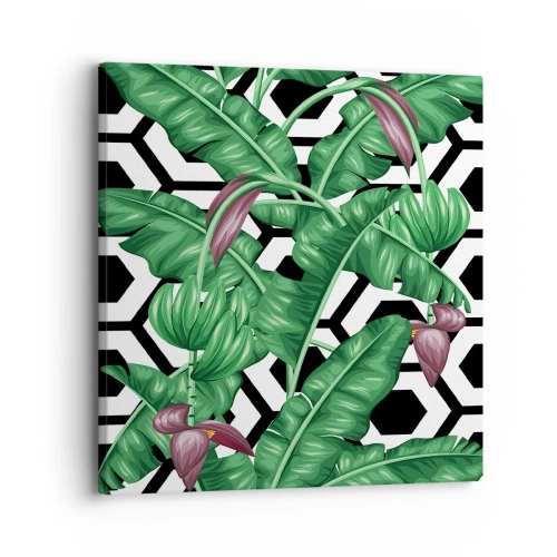 Obraz na plátně - Symetrická kompozice z přírody - 30x30 cm