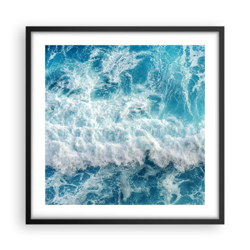 Plakát v černém rámu - Radostně a skákavě - 50x50 cm