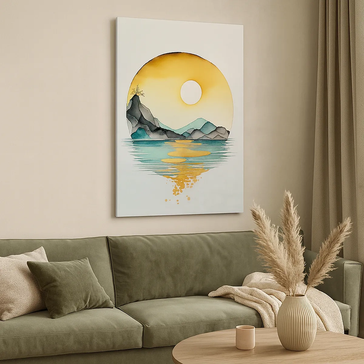 Obraz na plátně - V kruhu krásy - 50x70 cm