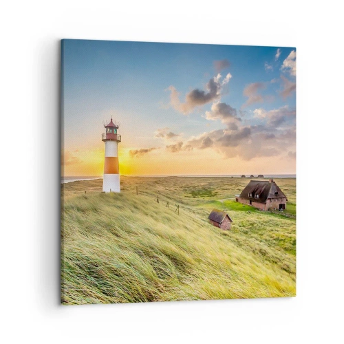 Obraz na plátně - Mezi vlnami - 50x50 cm