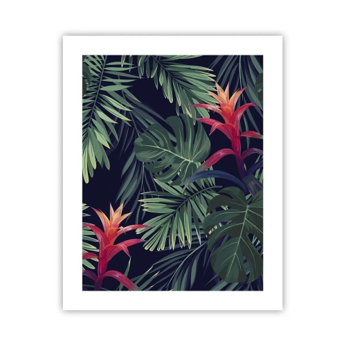 Plakát - Vzplanout v zeleném - 40x50 cm
