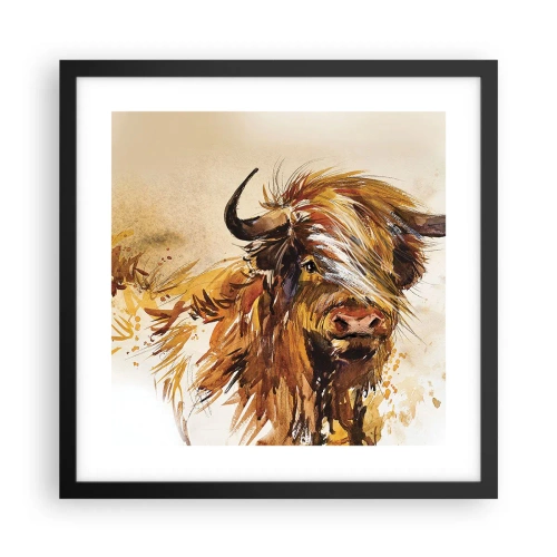 Plakát v černém rámu - Pýcha lovce - 40x40 cm