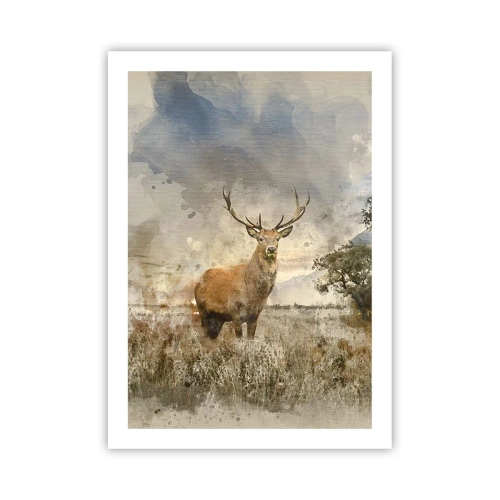 Plakát - Důstojnost - síla - majestátnost - 50x70 cm