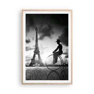 Plakát v rámu světlý dub - Touha po Belle Epoque - 61x91 cm