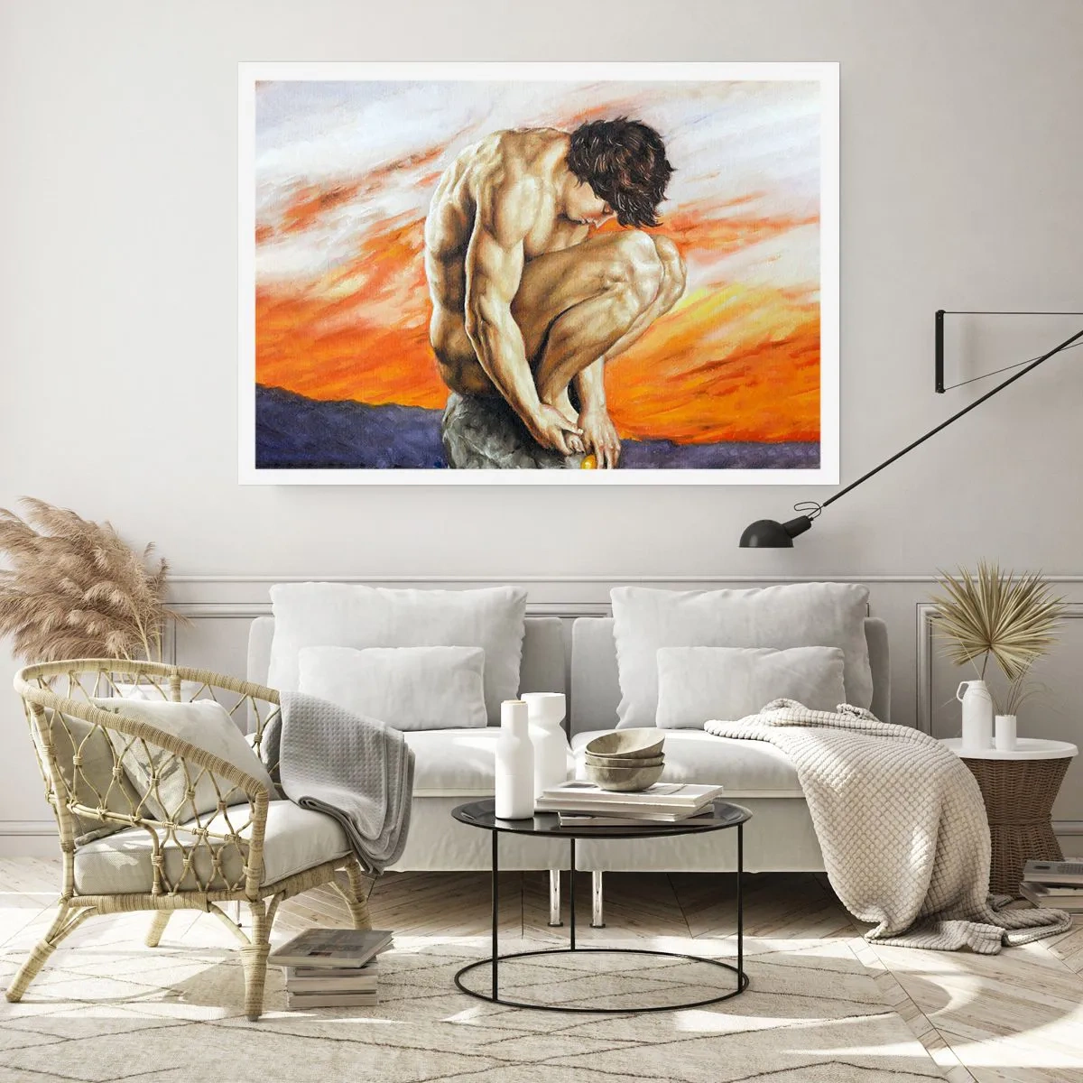 Plakát - Ponořen do sebe - 100x70 cm