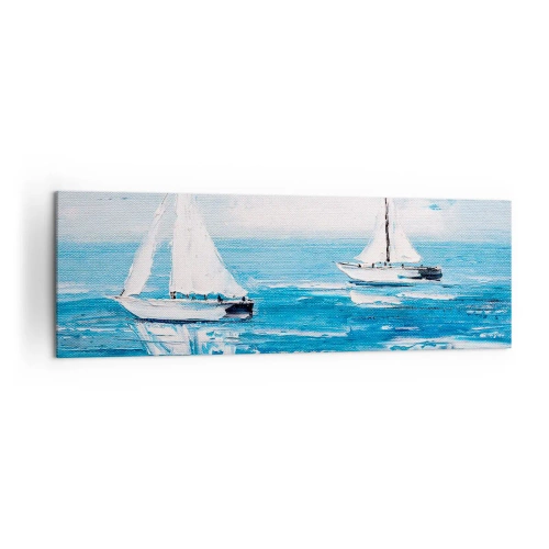 Obraz na plátně - S přítelem po boku - 160x50 cm