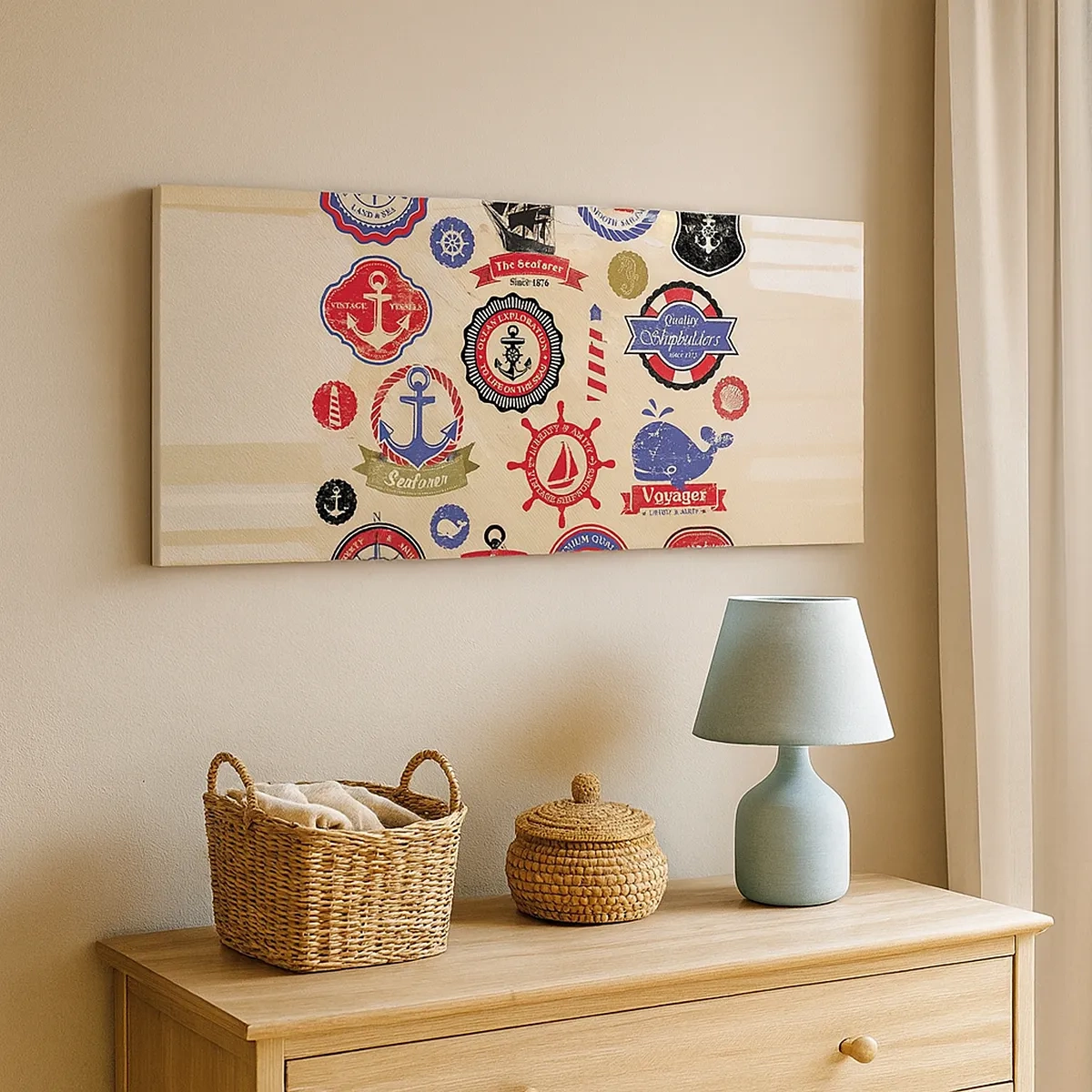 Obraz na plátně - Námořnické bratrstvo - 30x30 cm