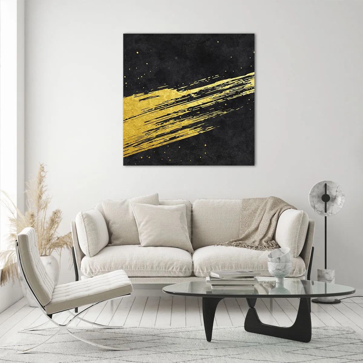 Obraz na skle - Skok do hyperprostoru - 30x30 cm