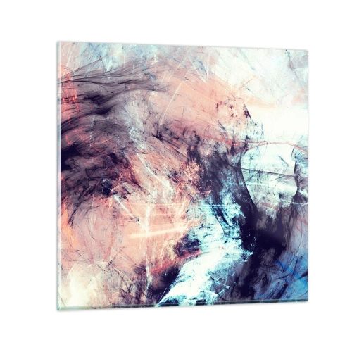 Obraz na skle - Vnímej vítr - 30x30 cm