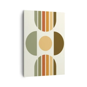 Obraz na plátně - V barvách země - 70x100 cm