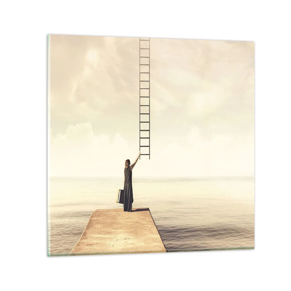 Obraz na skle - Magická cesta - 60x60 cm