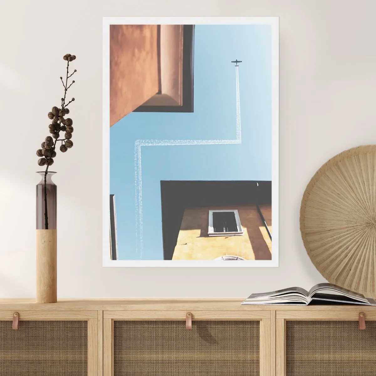 Plakát - Nad městským labyrintem - 61x91 cm