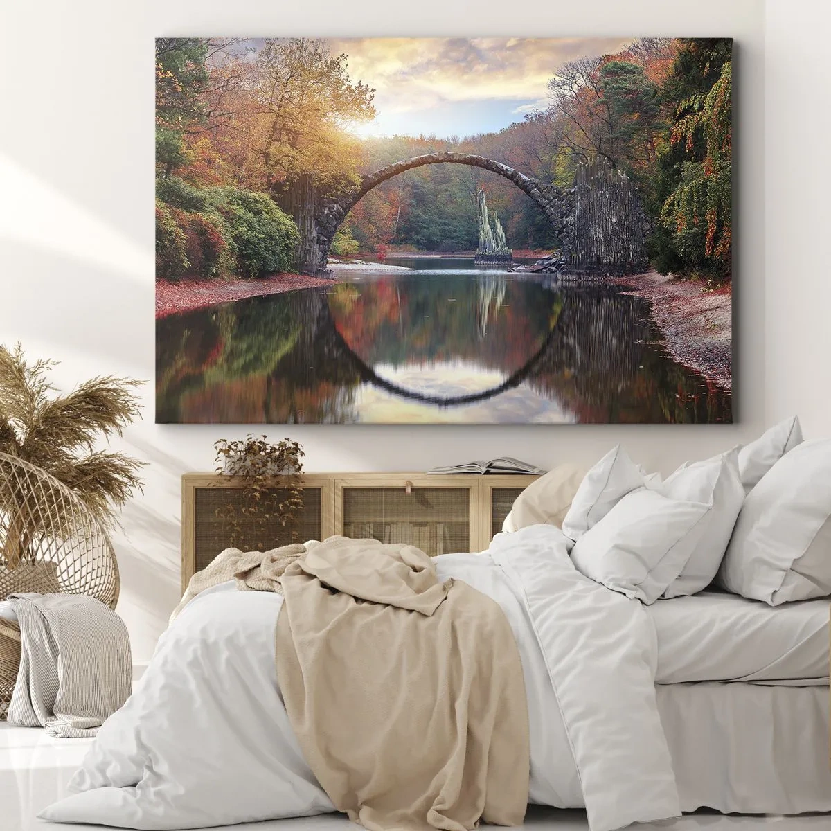 Obraz na plátně - Za zrcadlem - 100x70 cm
