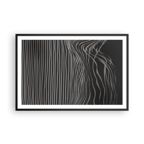 Plakát v černém rámu - Rytmus a přízvuk - 91x61 cm