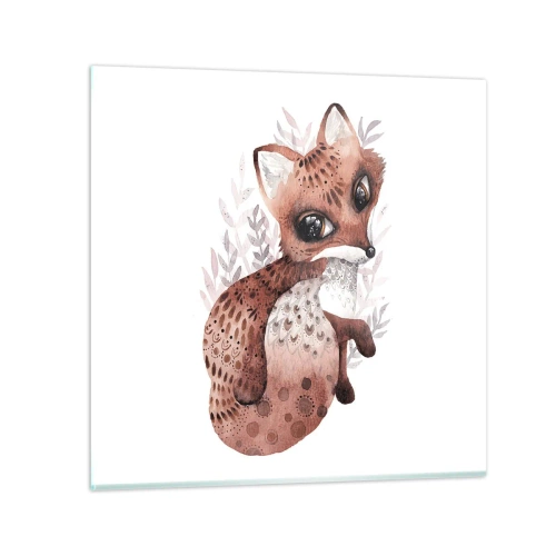 Obraz na skle - Prostě se zamilovat - 30x30 cm