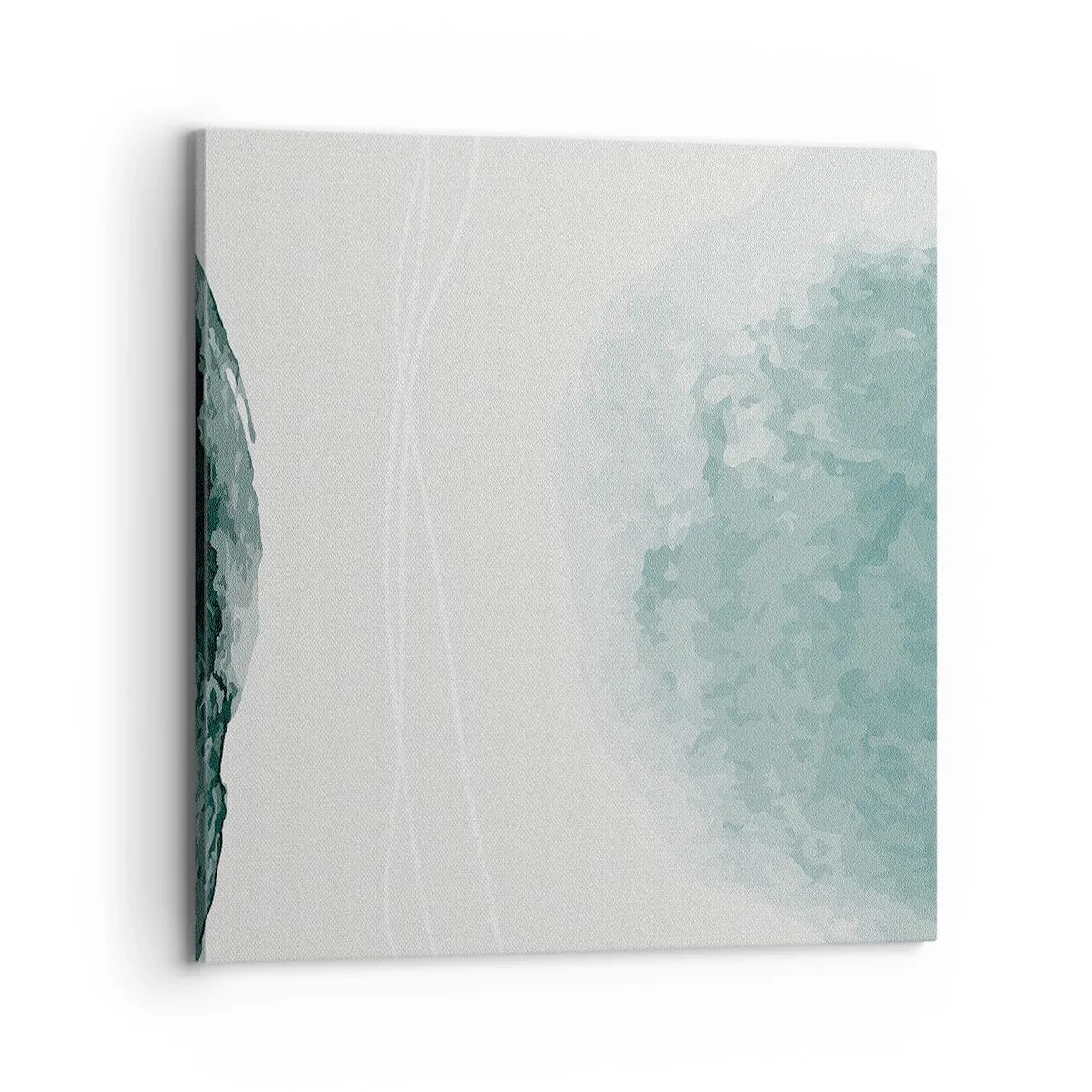 Obraz na plátně - Setkání s mlhou - 70x70 cm