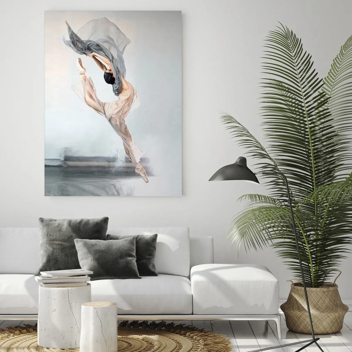 Obraz na skle - V tanečním vytržení - 50x70 cm