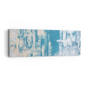 Obraz na plátně - Přes rampouch - 90x30 cm