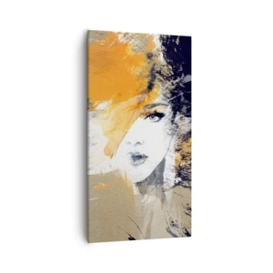 Obraz na plátně - A je světlo - 55x100 cm
