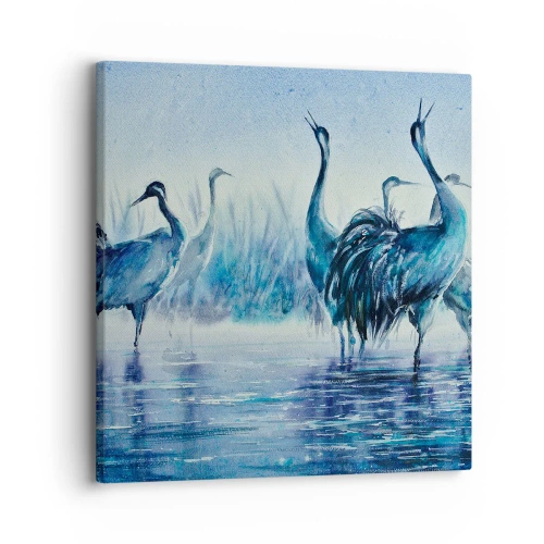 Obraz na plátně - Ranní setkání - 30x30 cm