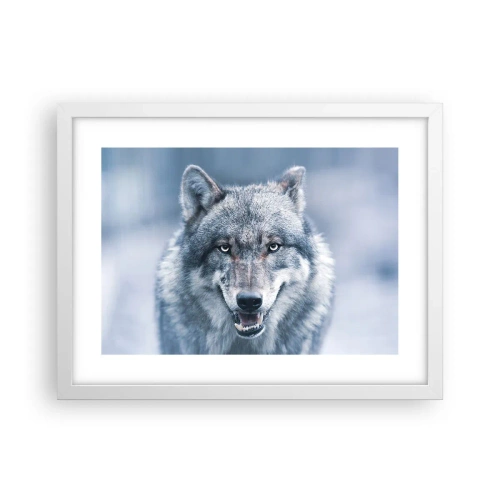 Plakát v bílém rámu - Přijmete tuto výzvu? - 40x30 cm