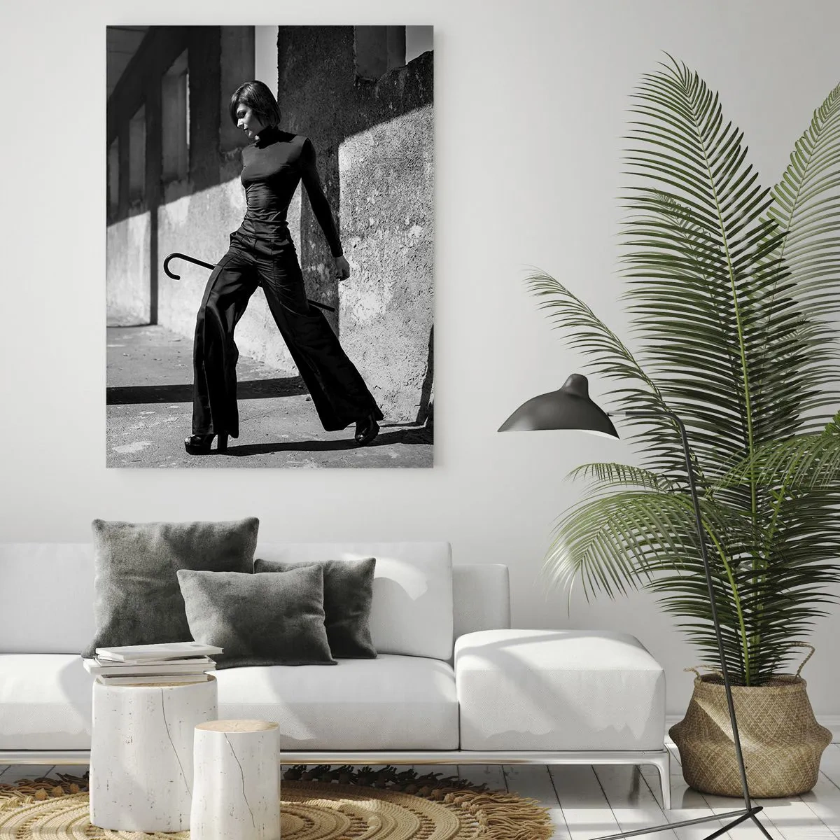 Obraz na skle - Městská elegance - 50x70 cm