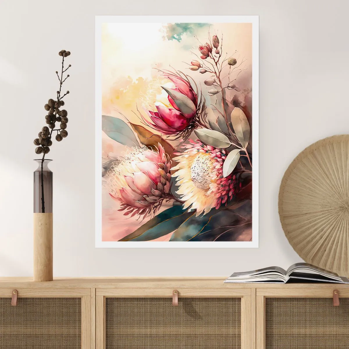 Plakát - Z profilu a en face - 61x91 cm