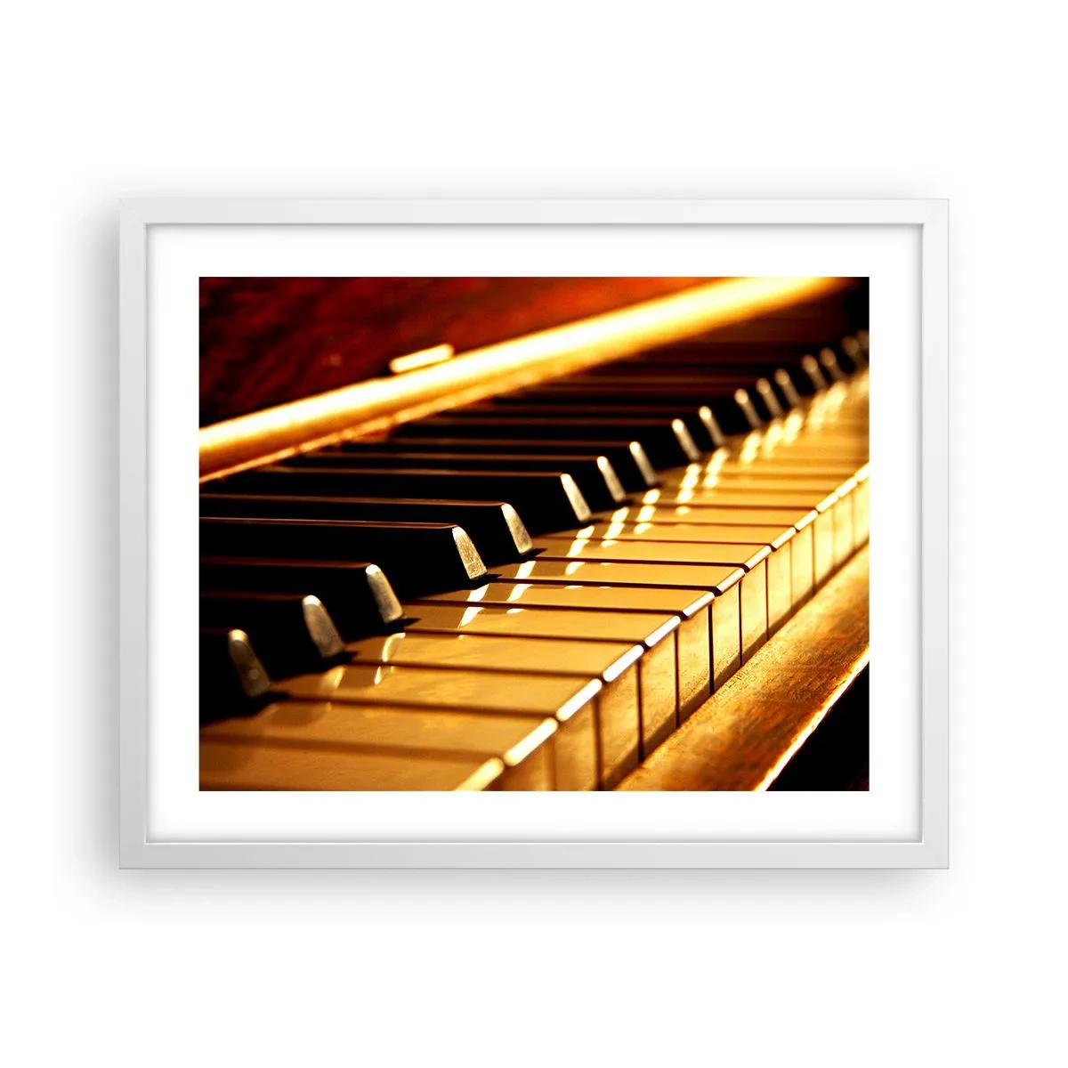 Plakát v bílém rámu - Neomezené možnosti - 50x40 cm