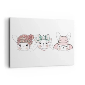 Obraz na plátně - Zamyšlená, smutná, spokojená - 100x70 cm