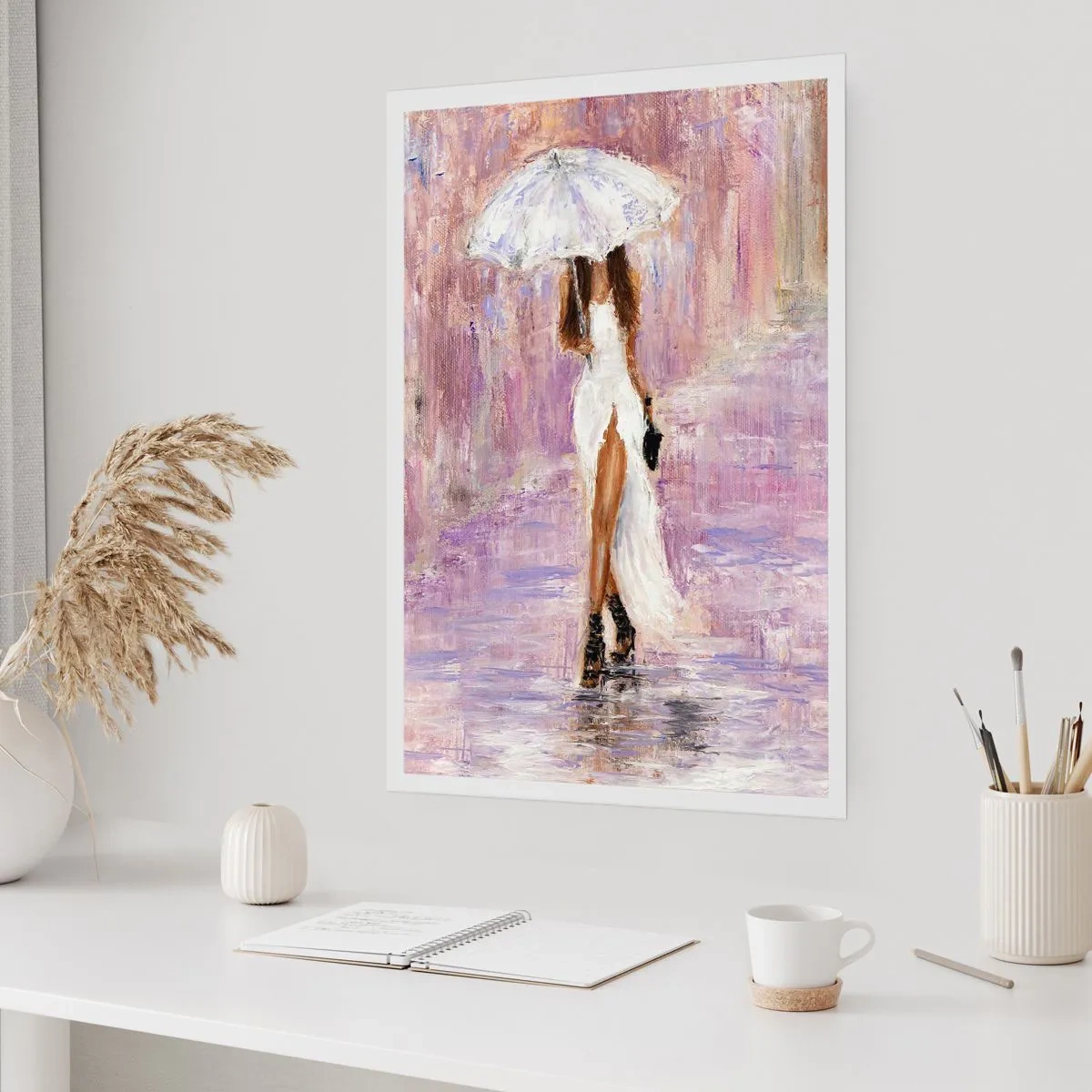 Plakát - V liliovém dešti - 70x100 cm