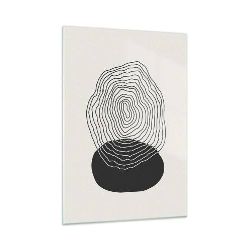 Obraz na skle - Trvání a kmitání - 50x70 cm