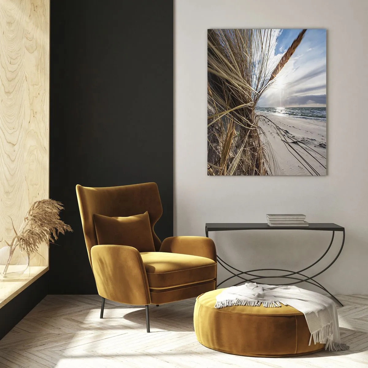 Obraz na skle - Setkání živlů - 50x70 cm